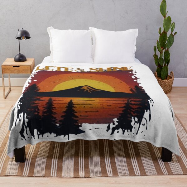 Item preview, Rustic Mountain Sunset Graphic Tee Design designed and sold by merve02shop.