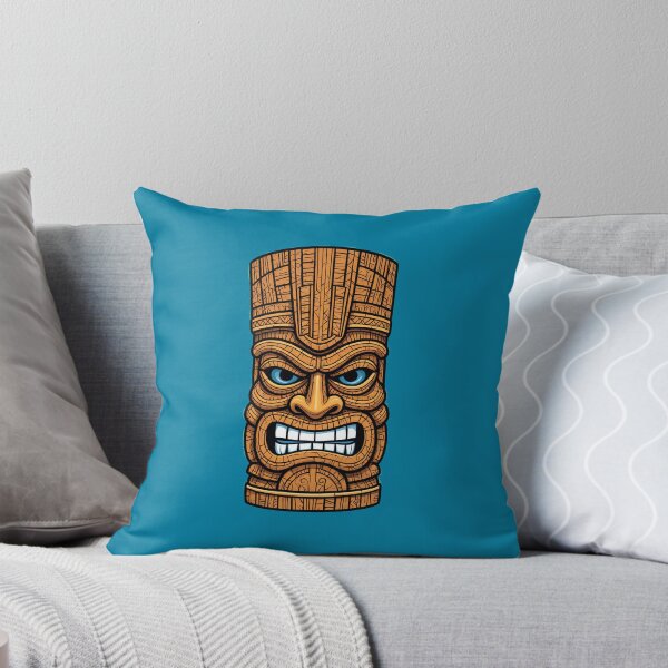 Item preview, Tiki Mask Tribal Mask designed and sold by Sticker Ducks.