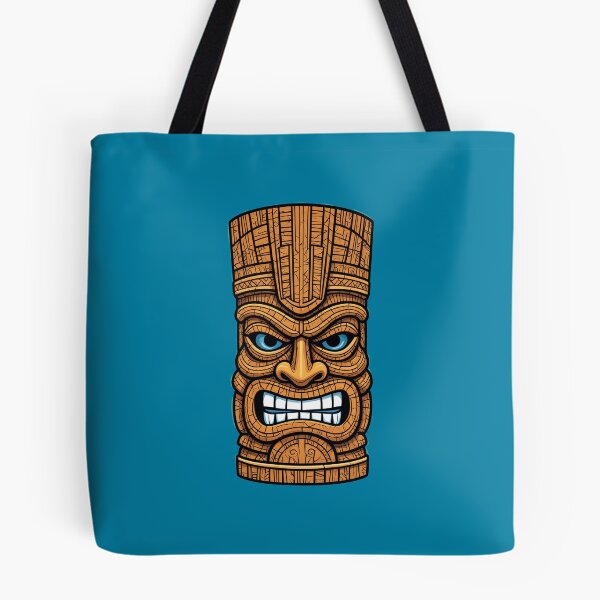 Item preview, Tiki Mask Tribal Mask designed and sold by Sticker Ducks.