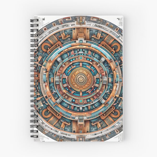 Item preview, Industrial Mandala with Technological Details designed and sold by MandalasShops.