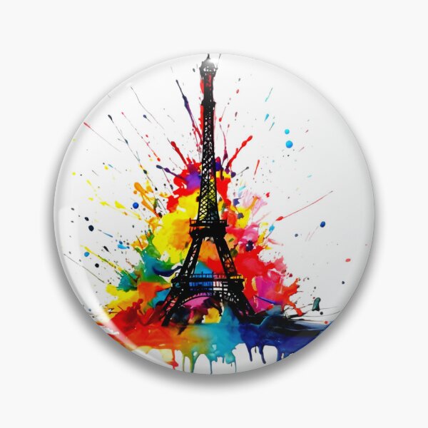 Item preview, Eiffel Tower Painting designed and sold by UZRWRLD .