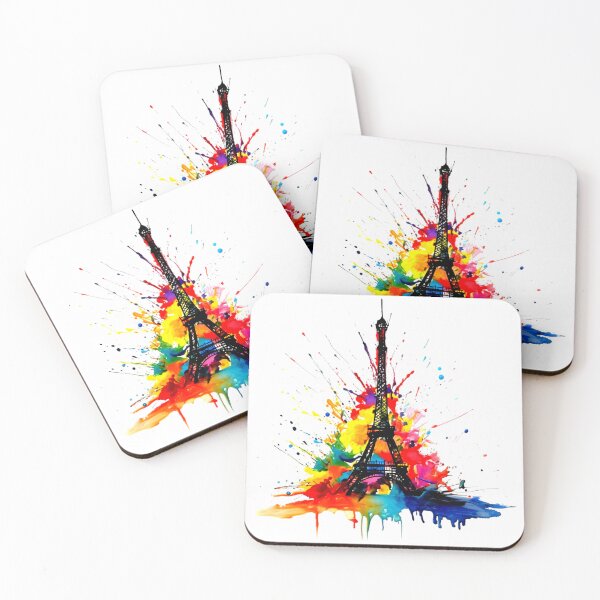 Item preview, Eiffel Tower Painting designed and sold by UZRWRLD .