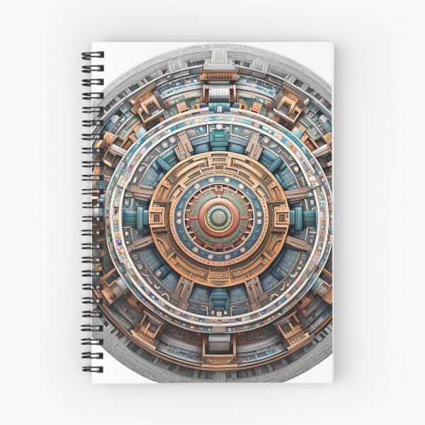 Item preview, Cybernetic Mandala with Mechanical Details designed and sold by MandalasShops.