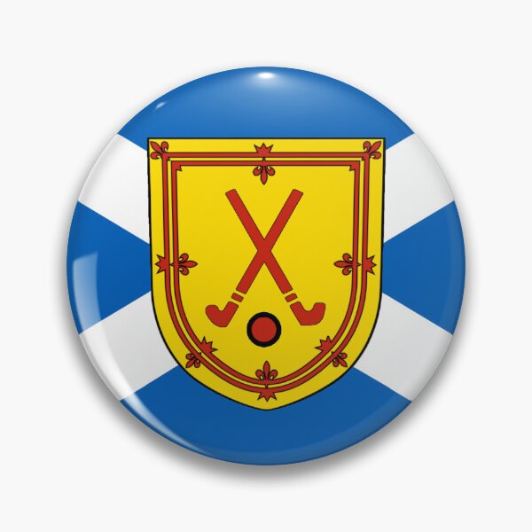 Item preview, Scottish Saltire Flag with Shinty Shield (bratach na h-Alba le sgiath iomain) designed and sold by JonathanR1994.