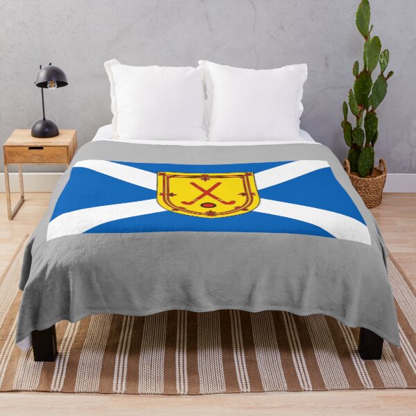 Item preview, Scottish Saltire Flag with Shinty Shield (bratach na h-Alba le sgiath iomain) designed and sold by JonathanR1994.