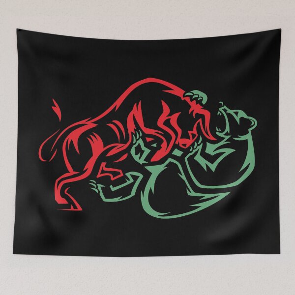 Item preview, Bull vs Bear designed and sold by BuxomBabe21.