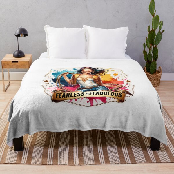 Item preview, "Fearless and fabulous Cowgirl Art - Bold Designs for Apparel, Mugs, Stickers & More" designed and sold by artedigital99.
