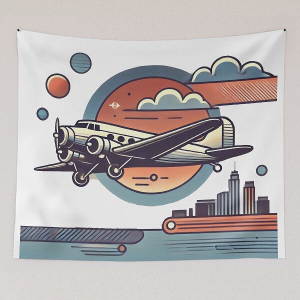 Item preview, Art Deco Airplane  designed and sold by AvidRides.
