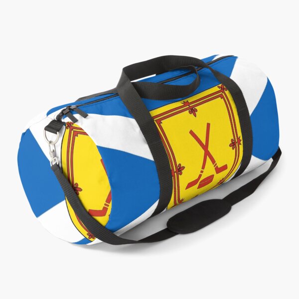 Item preview, Scottish Saltire Flag with Ice Hockey Shield (bratach na h-Alba le sgiath hocaidh-deighe) designed and sold by JonathanR1994.