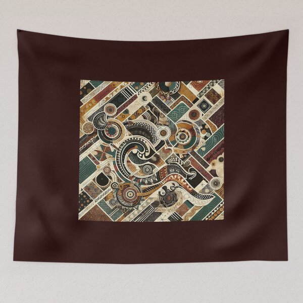 Item preview, Afro Style Unique Patterns designed and sold by Indoni.