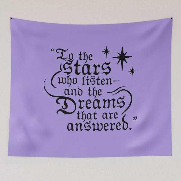 Item preview, To the Stars who listen and the Dreams that are answered. designed and sold by literartyghost.