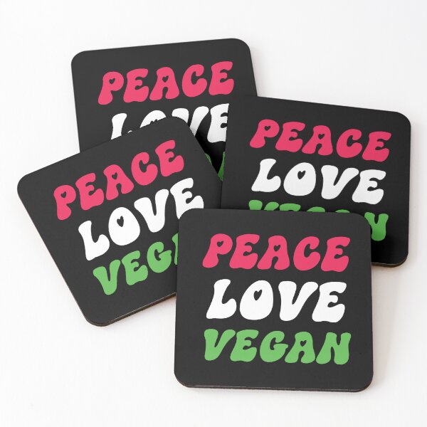 Item preview,  peace love vegan  designed and sold by uniqueyou12.
