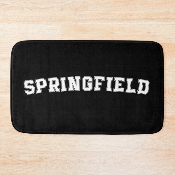 Item preview, Springfield - College Lettering (White Text) designed and sold by thebigleebowski.