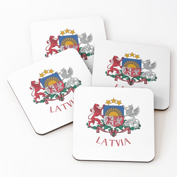 Item preview, Latvia coat of arms designed and sold by jeshands.