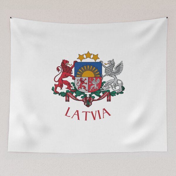 Item preview, Latvia coat of arms designed and sold by jeshands.