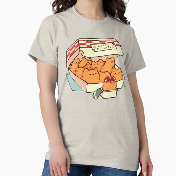Item preview, Small Kitten Nuggets Fast Food Cat by Tobe Fonseca BEIGE designed and sold by Tobe Fonseca®.