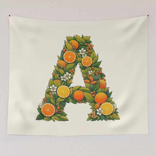 Item preview, Botanical Monogram A designed and sold by zzz888.