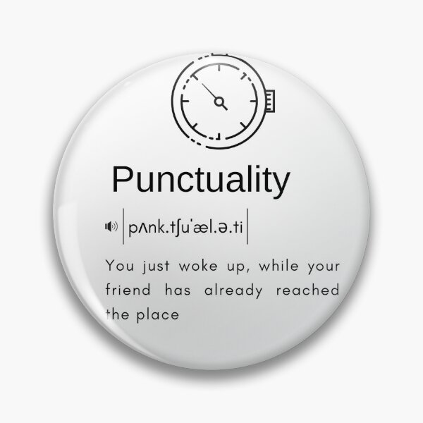 Item preview, Punctuality designed and sold by SaraB515.