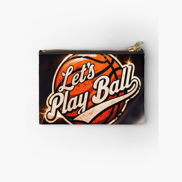 Item preview, Let's Play Ball Basketball Sports Quote designed and sold by TheArtOfPat.