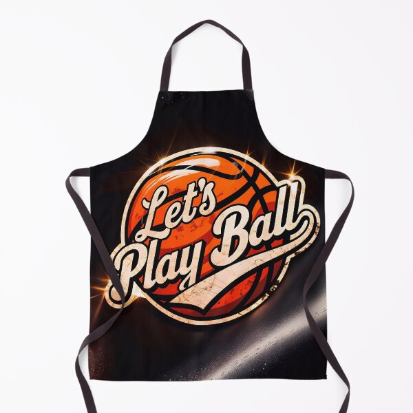 Item preview, Let's Play Ball Basketball Sports Quote designed and sold by TheArtOfPat.