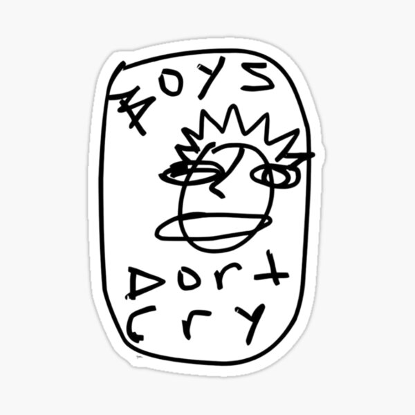 Item preview, Boys Don´t Cry  designed and sold by TrendyTroves.
