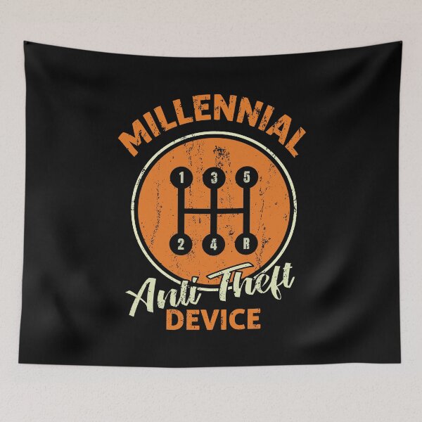 Item preview, Millennial Anti Theft Device - Car Lover Auto Mechanic designed and sold by TH3--DESIGNER.