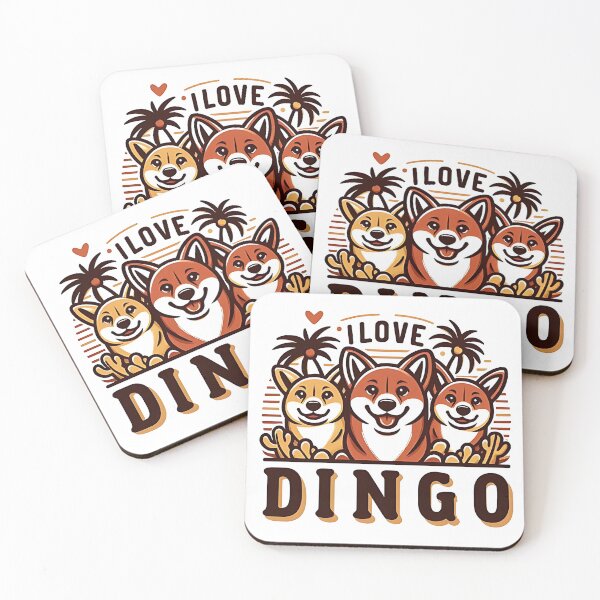 Item preview, I Love Dingo designed and sold by Suukunna.