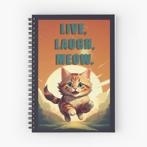 Item preview, Live, laugh, meow CUTE ADORABLE KITTY designed and sold by La Loca.