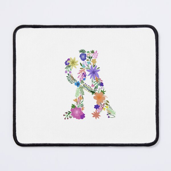 Item preview, Floral Letter A designed and sold by Allison James.