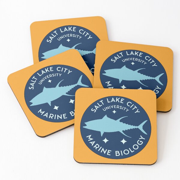 Item preview, Salt Lake City Marine Biology | Funny University Insignia | College Emblem designed and sold by Art-by-Geoff.