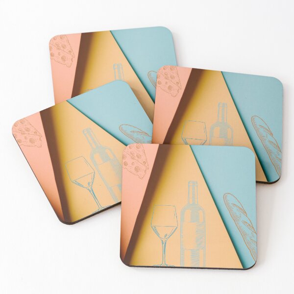 Item preview, Geo Vino Pan y Queso designed and sold by harrieblake.