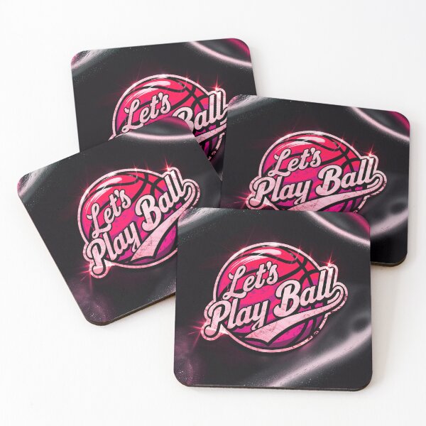Item preview, Let's Play Ball Basketball Sports Quote designed and sold by TheArtOfPat.