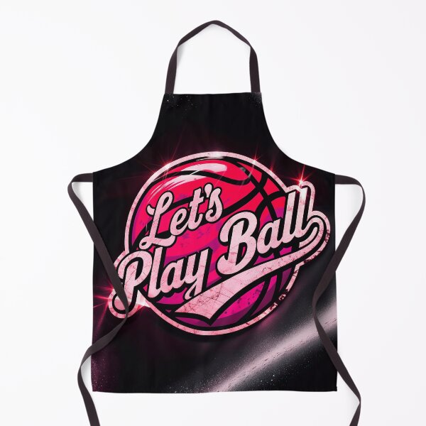 Item preview, Let's Play Ball Basketball Sports Quote designed and sold by TheArtOfPat.