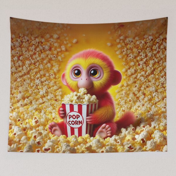 Item preview, Popcorn Uakari Monkey Delight designed and sold by Sillytoe.