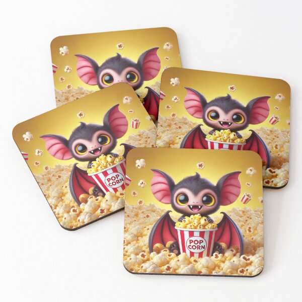 Item preview, Popcorn Vampire Bat Festivity designed and sold by Sillytoe.