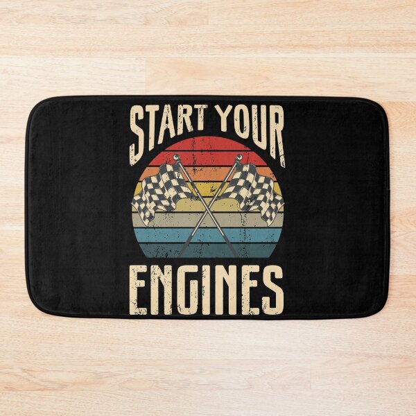 Item preview, Start Your Engines Car Racing - Autocross Retro Car Racer designed and sold by TH3--DESIGNER.
