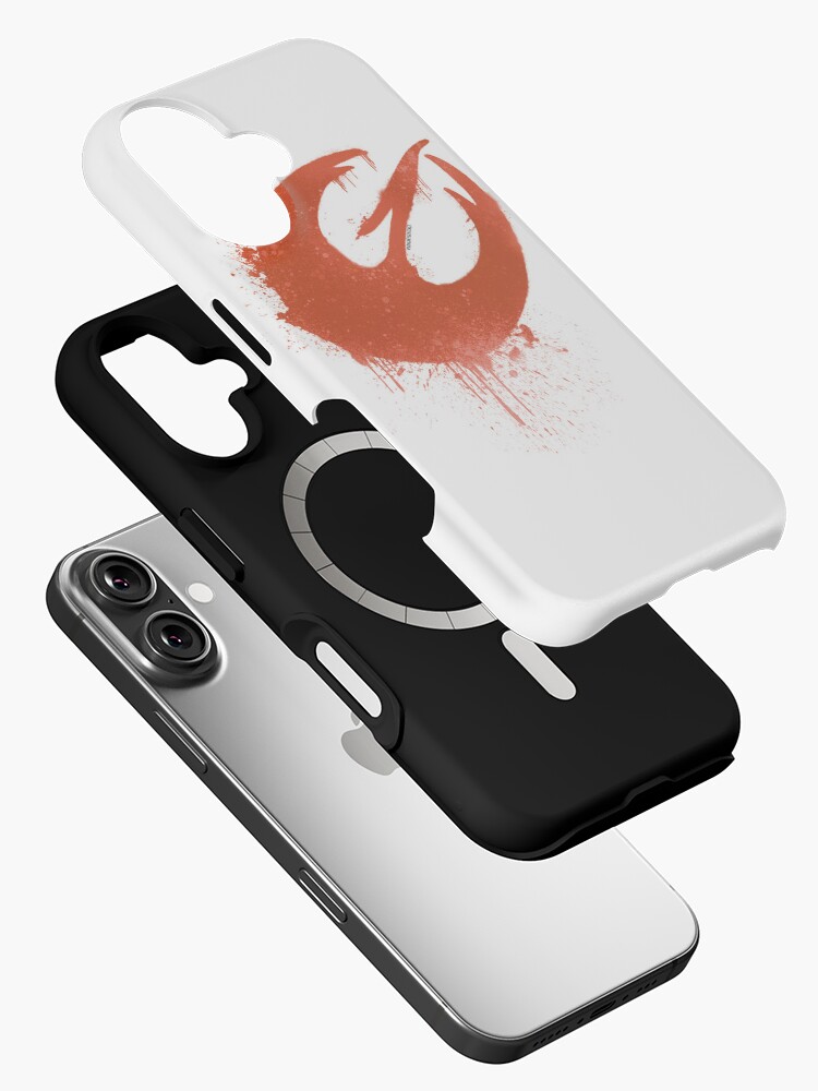 Imagen 2 de 4, Funda de iPhone con la obra Logotipo del escuadrón Orange Bird of Fire, rebelde, inspirado en Sabine Wren, diseñada y vendida por SqueakySketches.