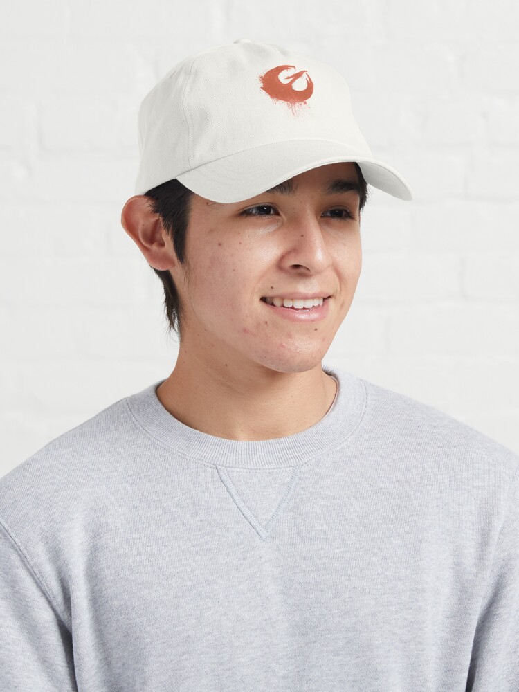 Imagen 3 de 7, Gorra con la obra Logotipo del escuadrón Orange Bird of Fire, rebelde, inspirado en Sabine Wren, diseñada y vendida por SqueakySketches.