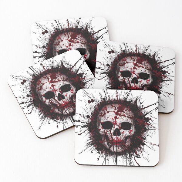 Item preview, Blood Skull Blood Splatter Essential designed and sold by BighShop.