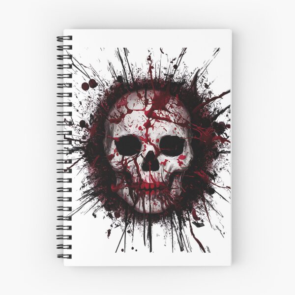 Item preview, Blood Skull Blood Splatter Essential designed and sold by BighShop.