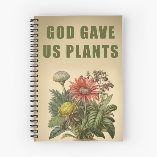 Item preview, God Gave Us Plants  designed and sold by La Loca.