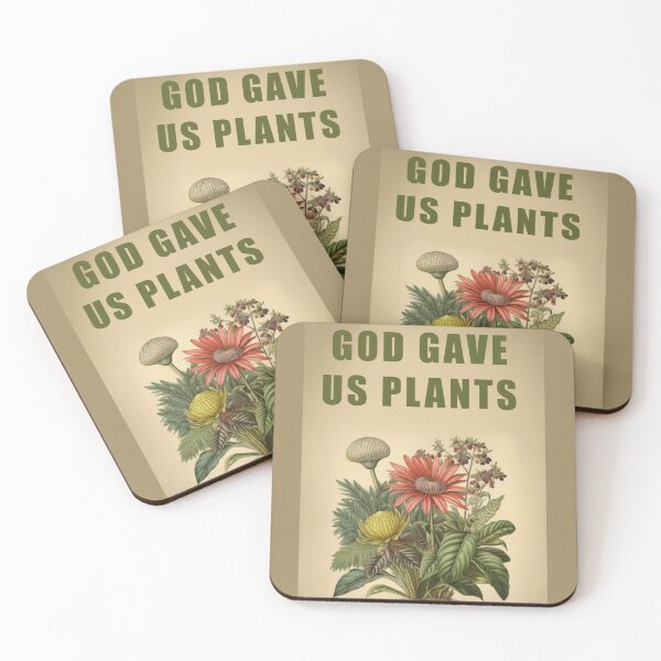 Item preview, God Gave Us Plants  designed and sold by La Loca.