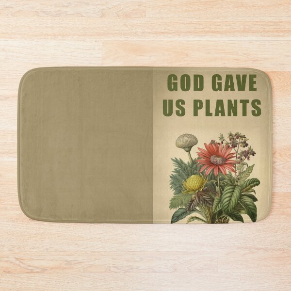 Item preview, God Gave Us Plants  designed and sold by La Loca.