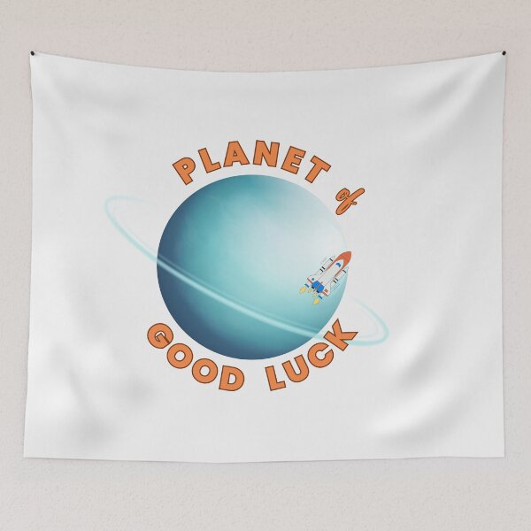 Item preview, Planet of Good Luck designed and sold by ElegantOutlines.