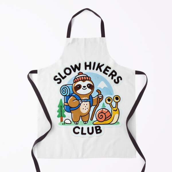 Item preview, Slow Hikers Club Sloth and snail hiking designed and sold by BrinaandPops.