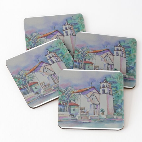 Item preview, Buenaventura Mission left profile designed and sold by Gerardo Segismundo.