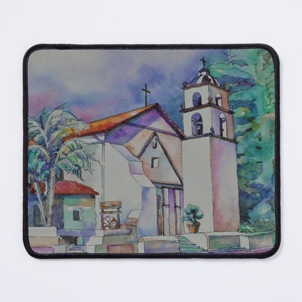 Item preview, Buenaventura Mission left profile designed and sold by Gerardo Segismundo.