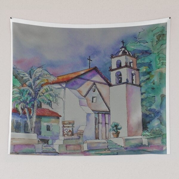 Item preview, Buenaventura Mission left profile designed and sold by Gerardo Segismundo.