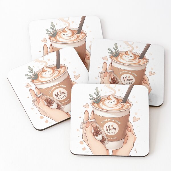 Item preview, Coffee in hand, Mom bliss designed and sold by JandJG-Designs.