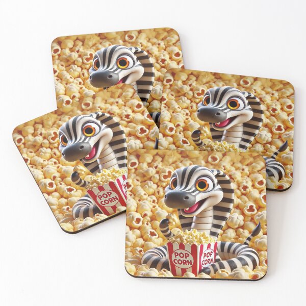 Item preview, Popcorn Zebra Spitting Cobra Delight designed and sold by Sillytoe.
